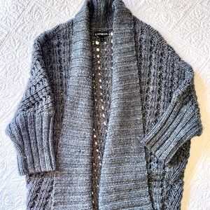 Express Cardigan | Gray | Fall Time